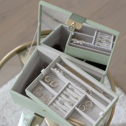 Stackers Luxury Classic Smykkeskrin Sage Green