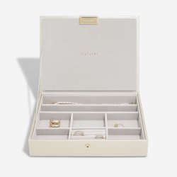 Smykkeskrin Stackers Classic Metallic Pearl m. 3 moduler