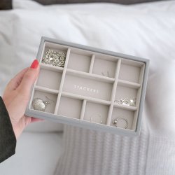 Smykkeskrin - Stackers Mini Pebble Grey 11