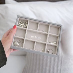 Smykkeskrin - Stackers Mini Pebble Grey 11