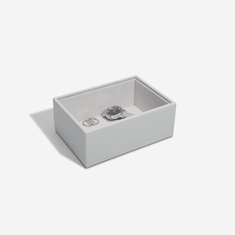 Smykkeskrin - Stackers Mini Pebble Grey 1
