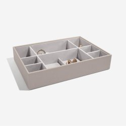 Smykkeskrin - Stackers SUPERSIZE Taupe m. 3 moduler