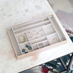 Smykkeskrin - Stackers SUPERSIZE Blush Pink 16