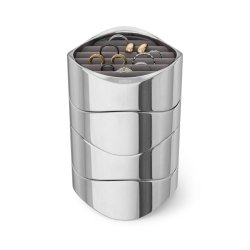 Smykkeskrin Umbra Wavy Jewelry Organizer, Krom