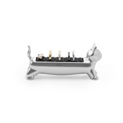 Ali Cat Ringholder Krom til 9 Ringe