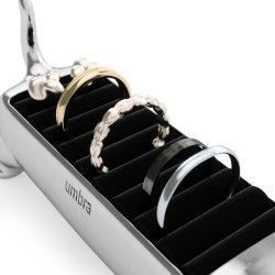 Ali Cat Ringholder Krom til 9 Ringe