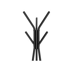 Stilfuld Stumtjener i Sort Stl og Tr til Entren