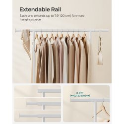 Tjstativ m. 90 kg. Breevne, Hvid