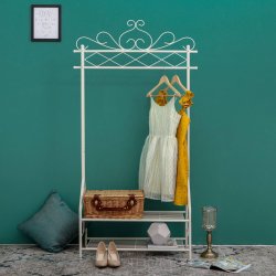 Tjstativ Vintage Stil, hvid