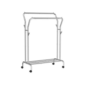 Tjstativ m. Dobbelt Bjlestang og Skohylde, Metal