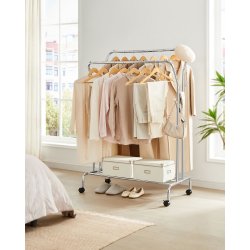 Tjstativ m. Dobbelt Bjlestang og Skohylde, Metal