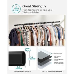 Tjstativ m. 90 kg. Breevne, Sort