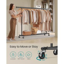 Sort T�jstativ m. 130 kg. B�reevne, 200 cm.