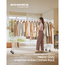 T�jstativ Metal m. Hjul 110 kg. B�reevne, 200 cm.