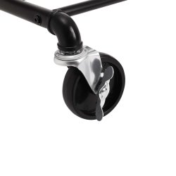 Tjstativ i Sorte Vandrr m. Hjul  90 kg Breevne